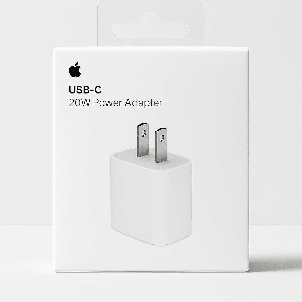 Cargador Certificado USB-C 20W – Carga Rápida