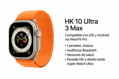 Smart Watch HK 10 Ultra 3 Max