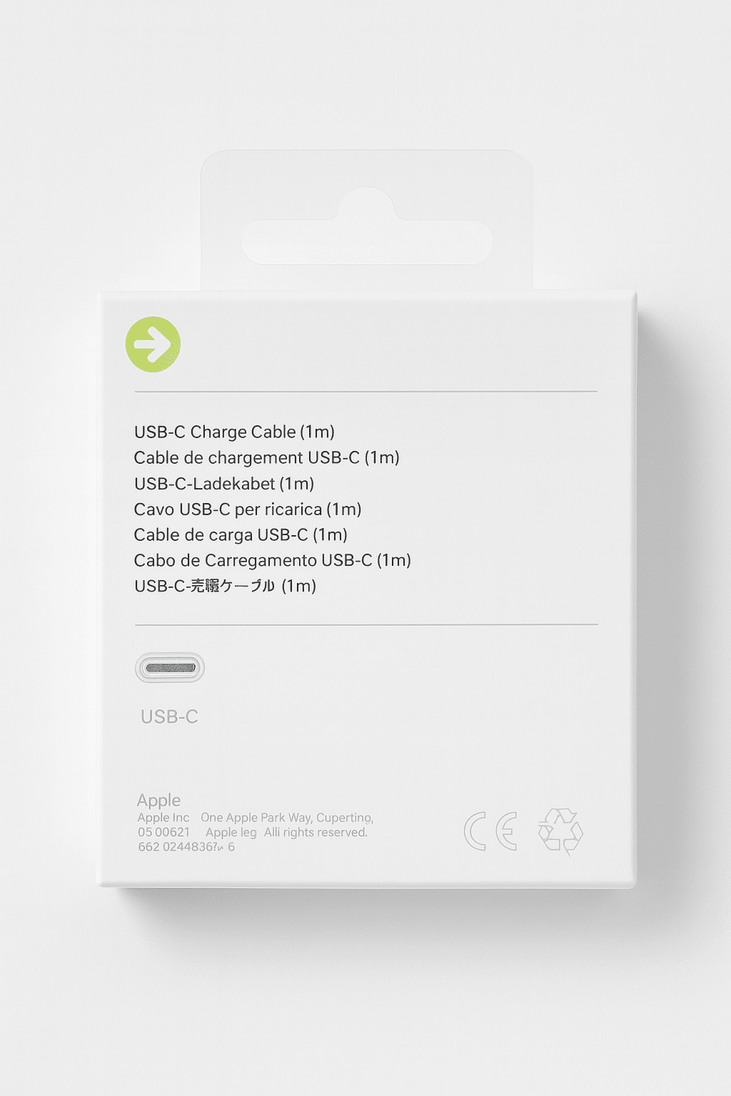 Cable Certificado USB-C a USB-C TEJIDO (1 metro)