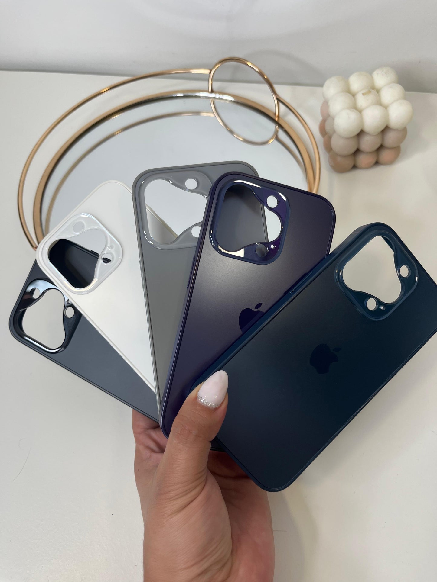 New Glass Case para iPhone