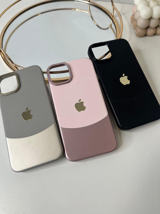 Leather Case Para iPhone