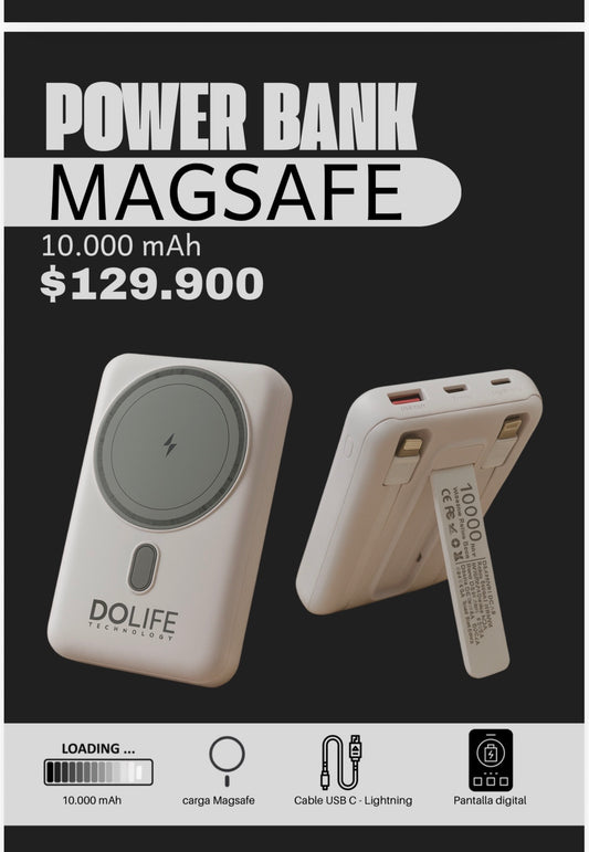 Power Bank Magsafe Multifuncional Dolife