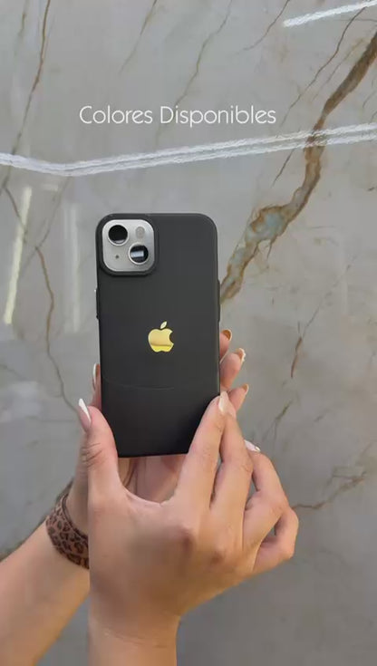 Leather Case Para iPhone