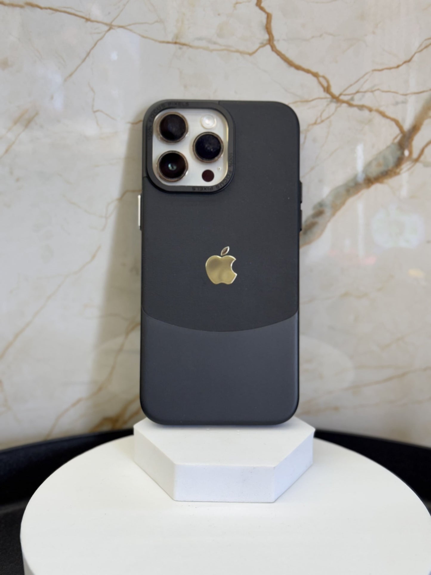 Leather Case Para iPhone