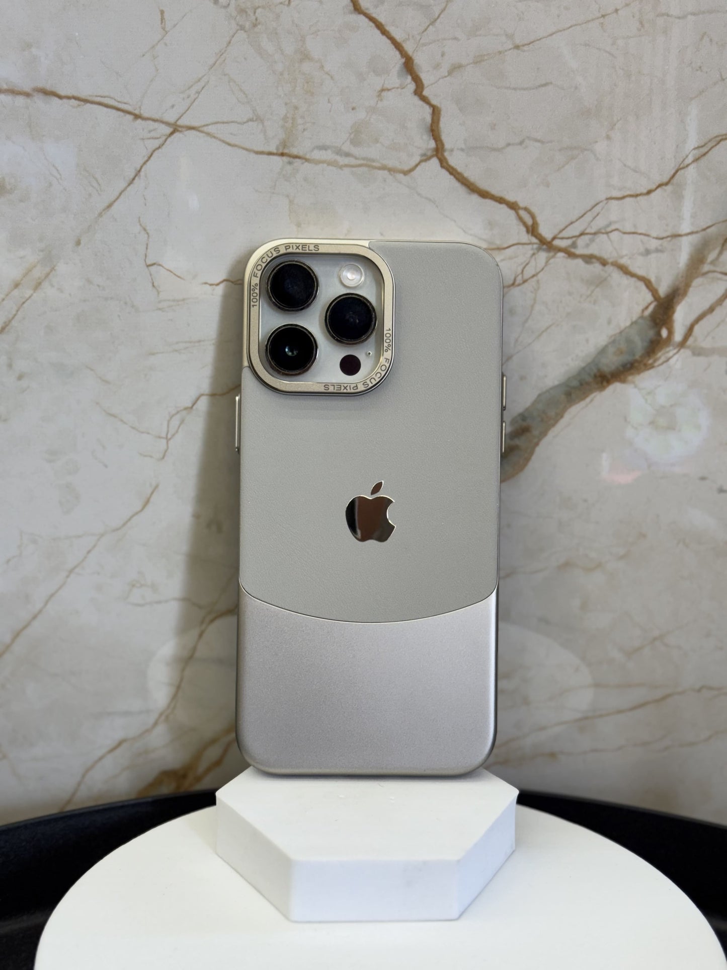 Leather Case Para iPhone